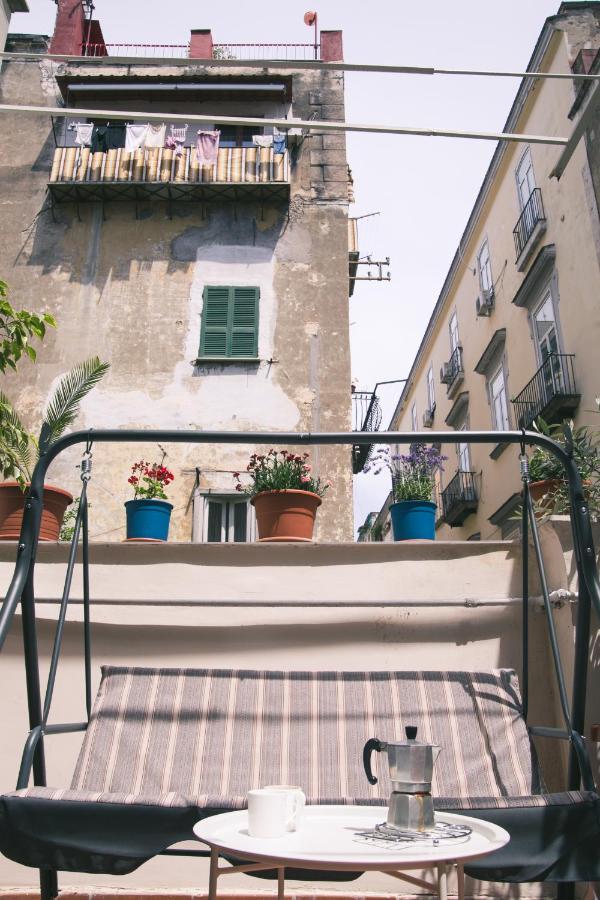 Ferienwohnung La Casa Del Nespolo, 2 Terrazzi E 2 Bagni In Centro Neapel Exterior foto