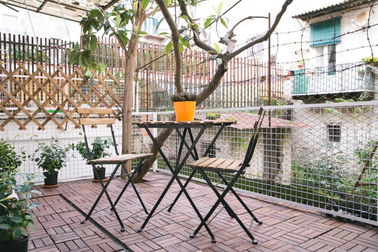 Ferienwohnung La Casa Del Nespolo, 2 Terrazzi E 2 Bagni In Centro Neapel Exterior foto